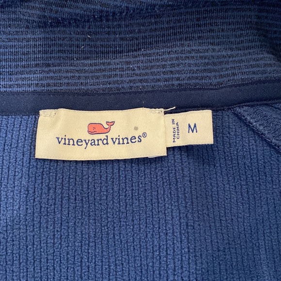 Women’s Vineyard Vines Zipper Jacket Navy M - Picture 2 of 7